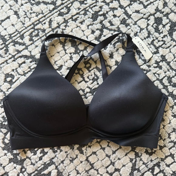 Soma Enbliss Luxe Plunge Bralette Womens size XL - NWT! - Picture 1 of 4